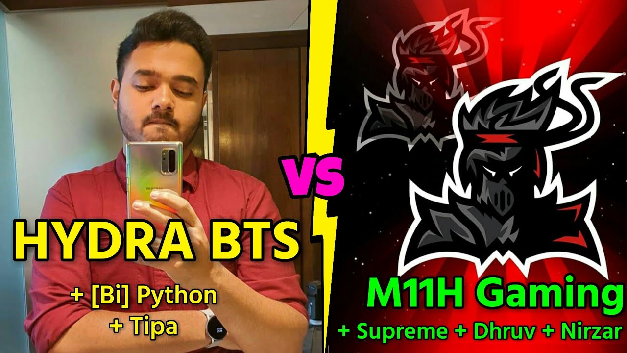 HYDRA BTS vs M11H Gaming fight 🔥🔥| Two YouTubers Team in Georgopol  |Emulator|