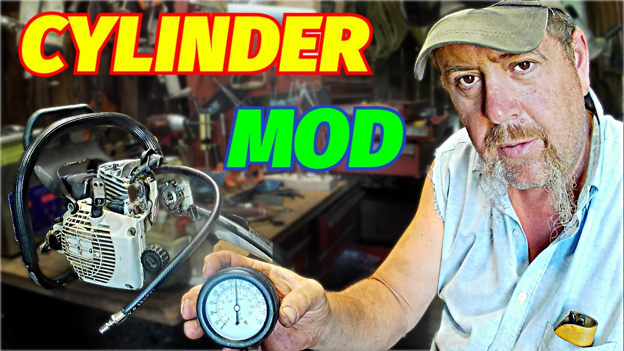 Stihl 026 Lowered the Offset Cylinder after Piston Mod; Dyno Test and Test Cuts BIG GAINS