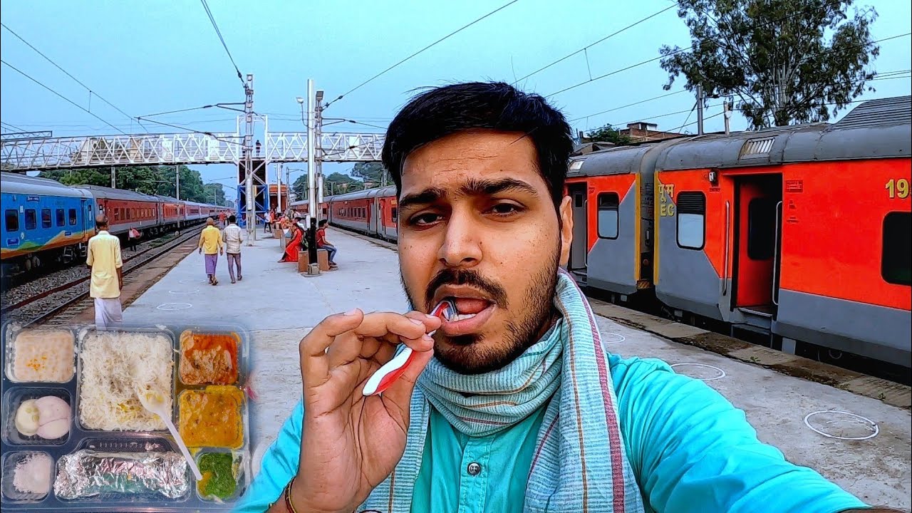 36 Hours Train Journey in LTT Patna Janta Express *Yadav ji ka khana*