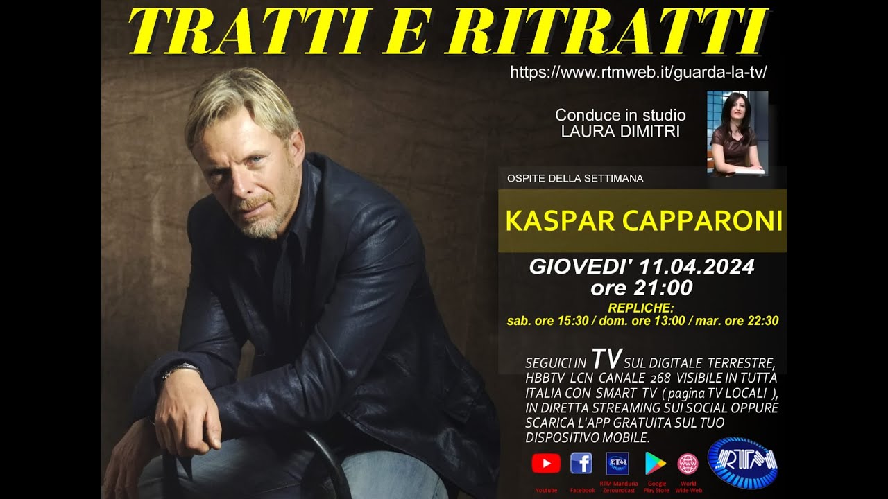 Tratti e Ritratti con Kaspar Capparoni