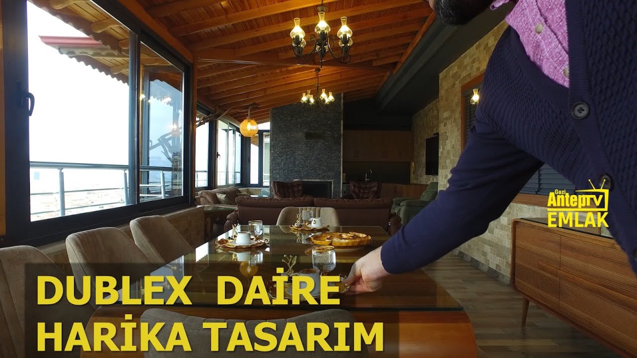 DUBLEX DAİREDE HARİKA EV TASARIMI