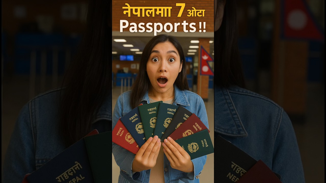 नेपालमा Passports को नि Level हुन्छ ???  #nepaliyouth #typesofpassports #historyofnepal