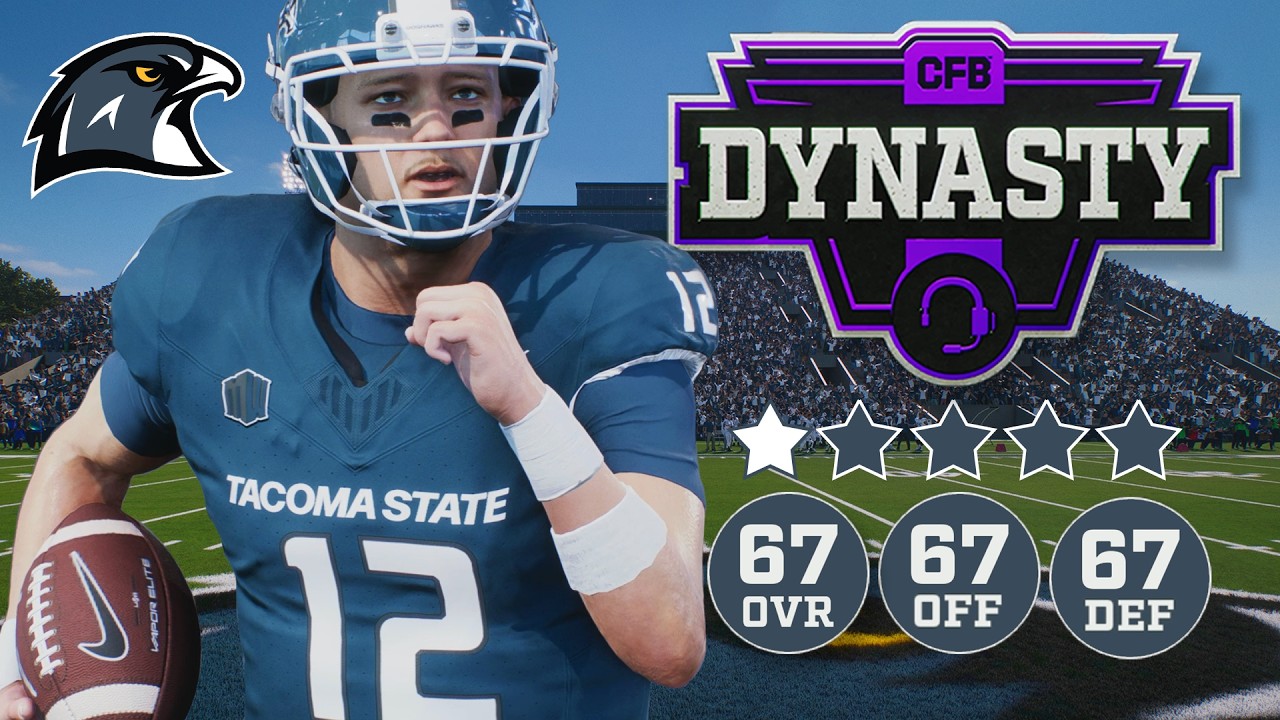 The Tacoma State Goshawks Rebuild Begins! | College Football 27 Tacoma State Dynasty | EP 1