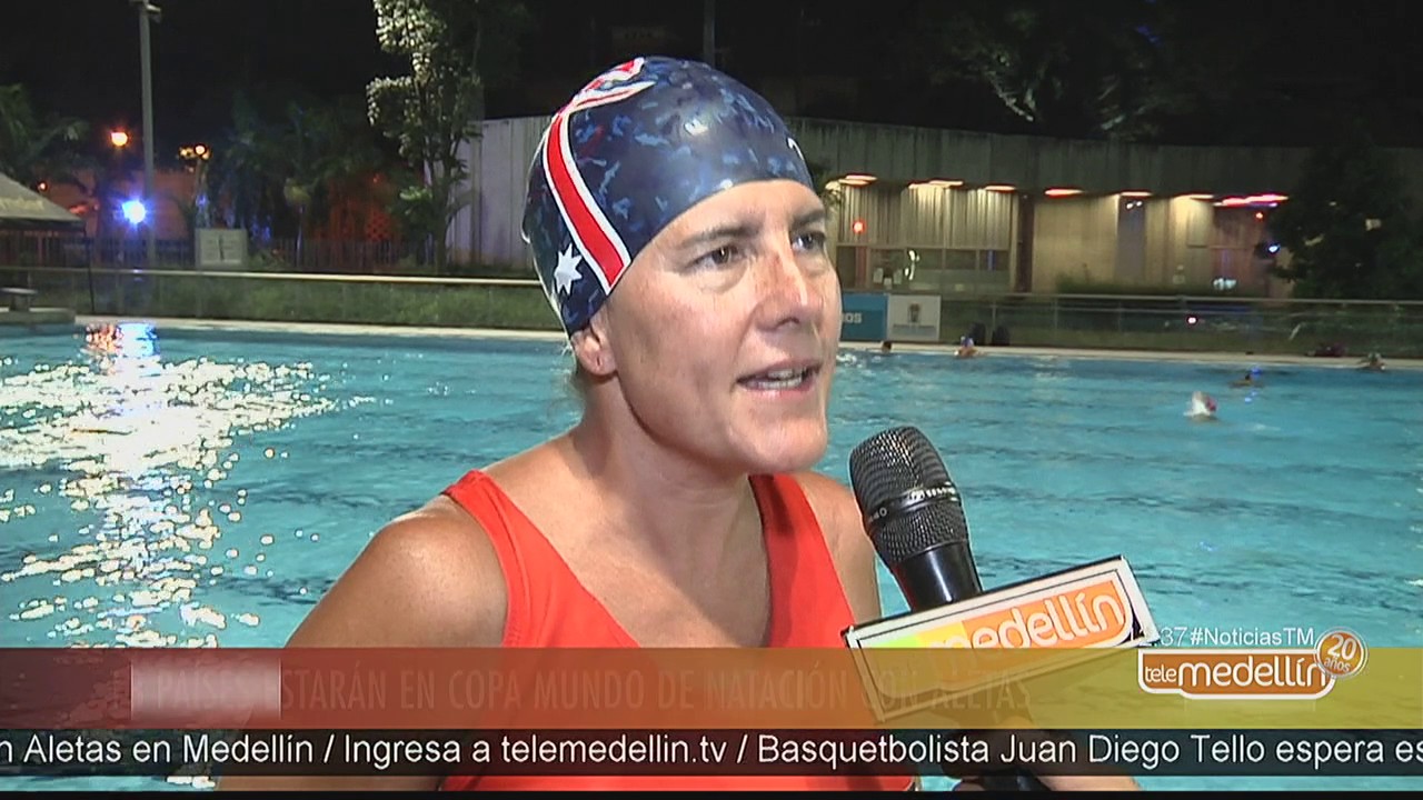 13 países estarán en Copa Mundo de Natación con Aletas [Noticias] - Telemedellín