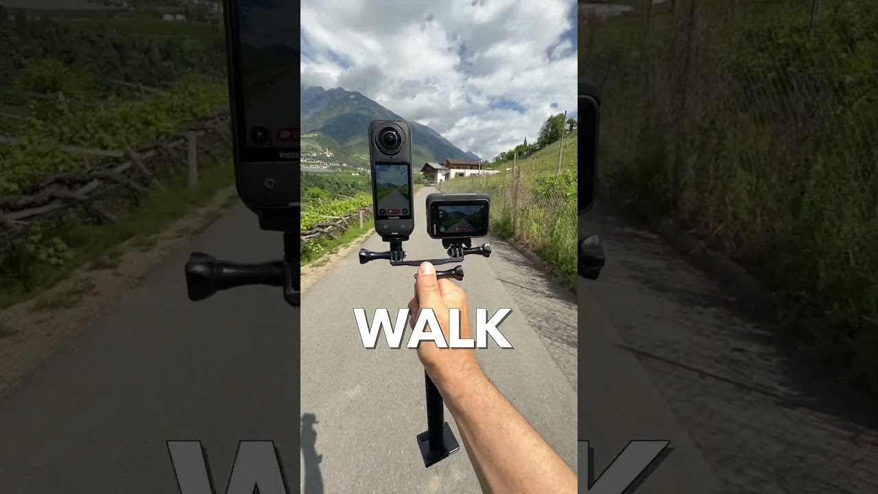 Insta360 X5 vs Ace Pro 2 Stabilization Test