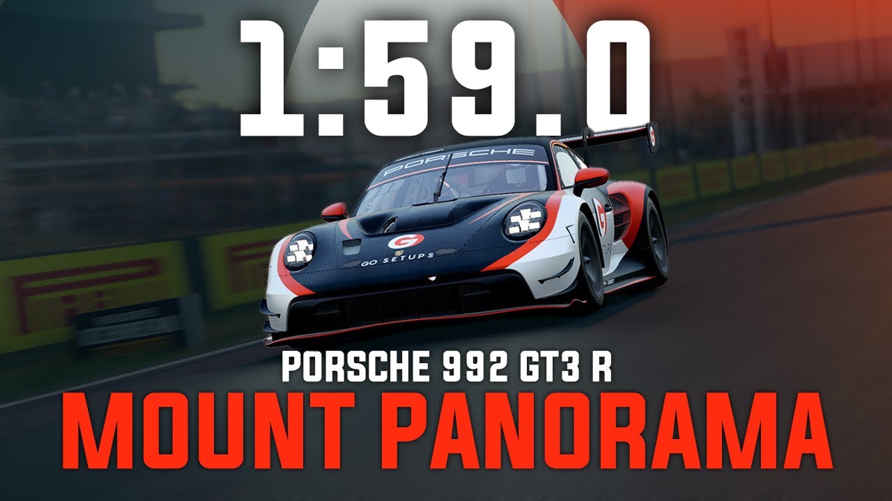 Mount Panorama 1:59.0 - Porsche 992 GT3 R - GO Setups | ACC 1.10.2