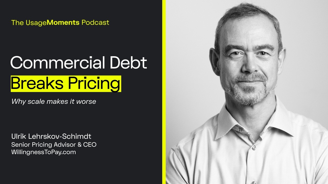 How Commercial Debt Breaks Pricing at Scale
