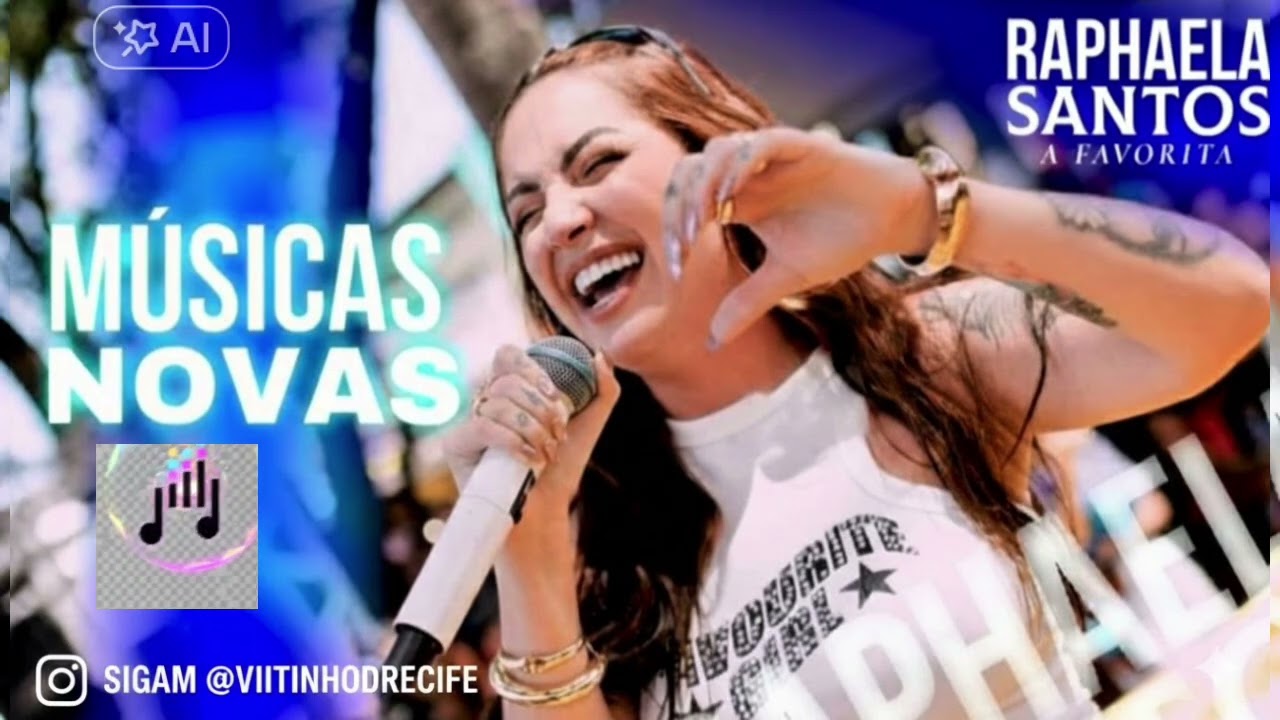 Raphaela Santos - CD Verão 2026 (Músicas Novas e Inéditas) ☀️💔
