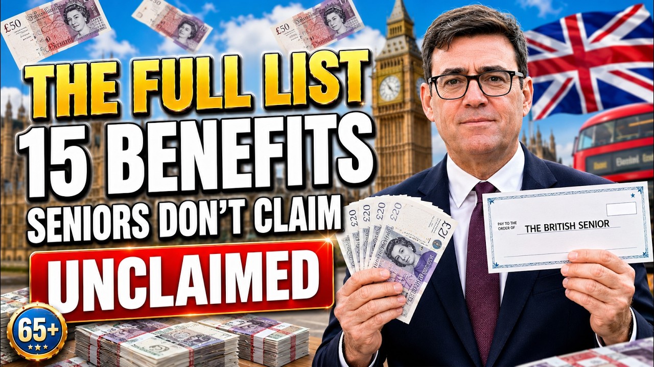 🔥 The Full List: 15 UK Benefits Every Senior Should Claim in 2026
