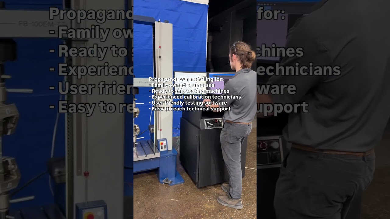 Your trusted material testing equipment source!