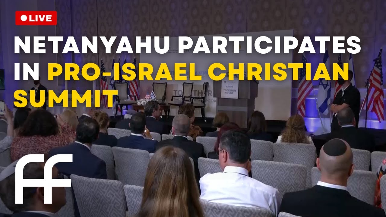 LIVE: Netanyahu at Christian Conference in Jerusalem | Factual Flow