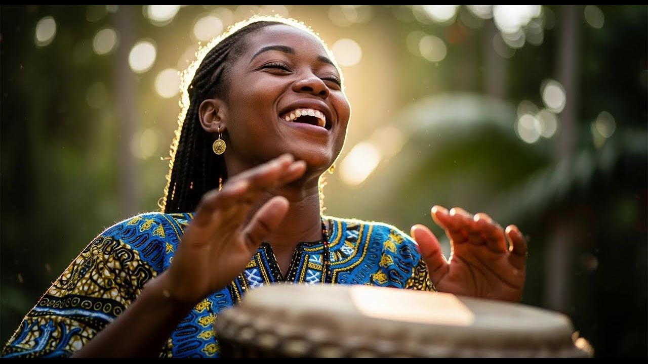 AFROBEAT SPACE LIVE 🌕 Midnight Soul | Deep Afro Fusion & Drum Vibration