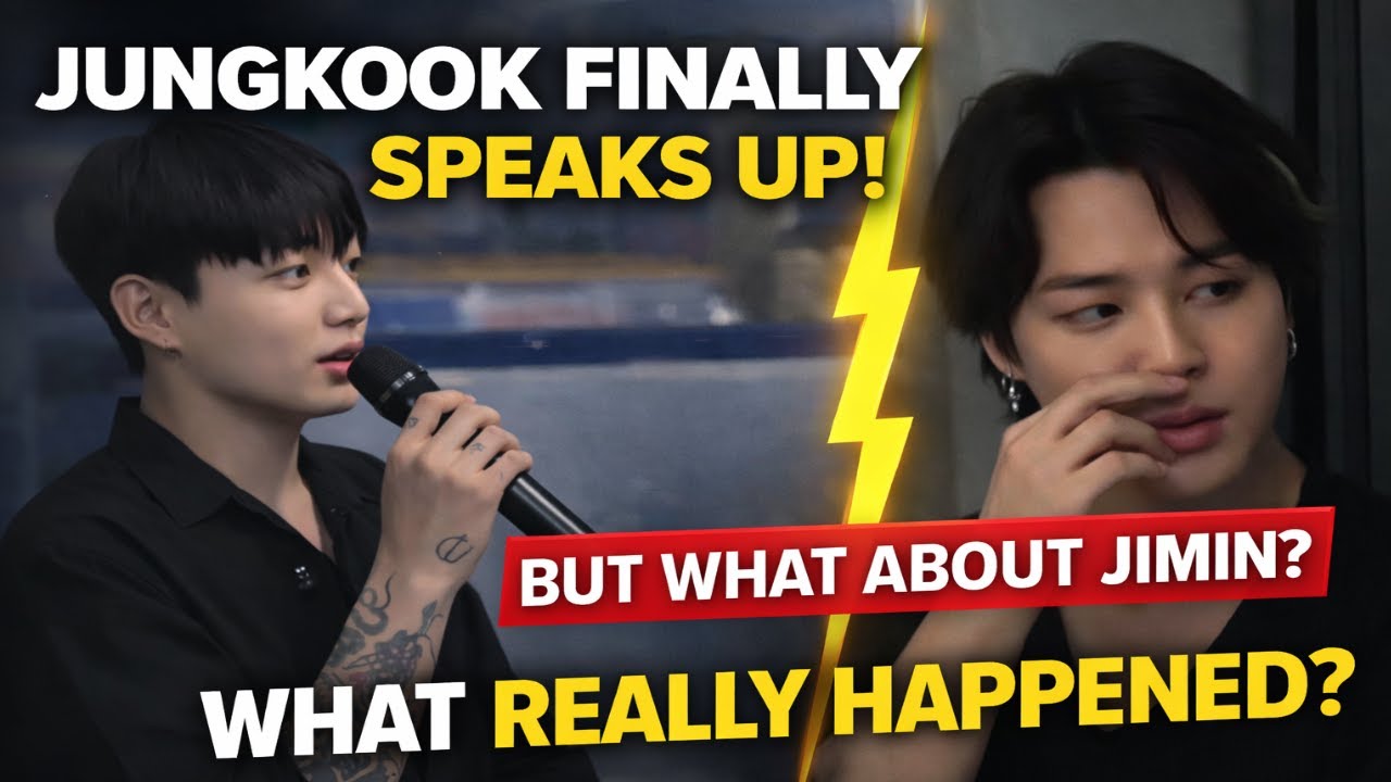 2 Hours Ago! Jungkook Finally Spoke, But Left Big Questions About Jimin! What’s Going On?