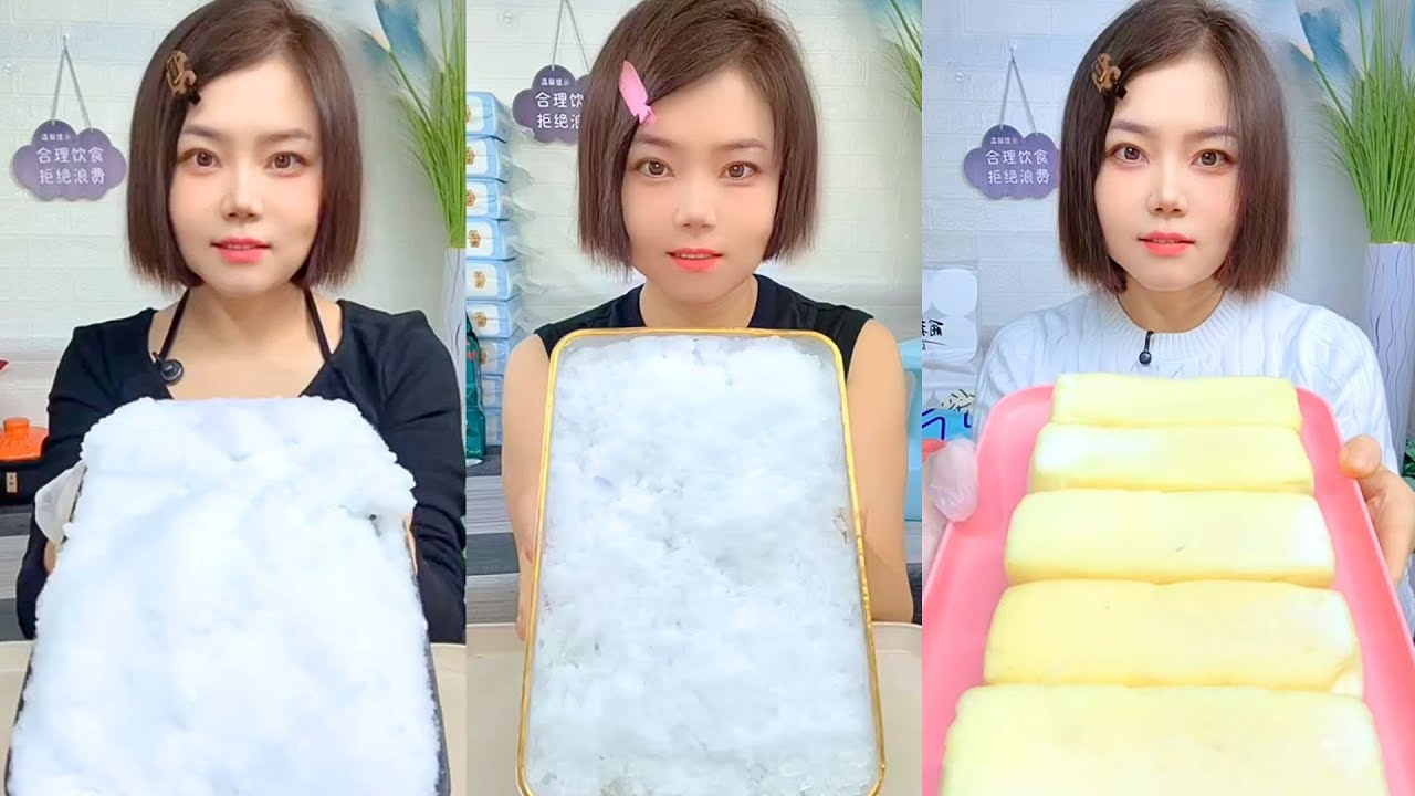 Homemade Traditional Chinese Ice Eating Show #29