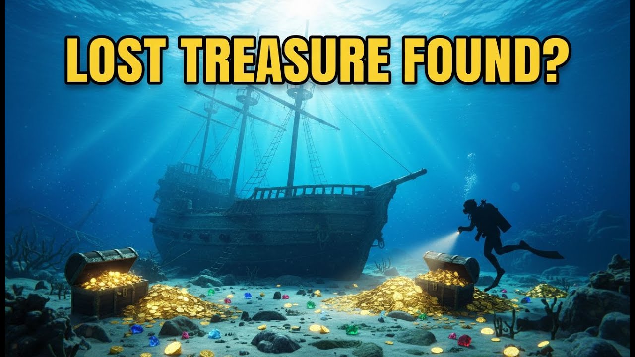 🏴‍☠️ Hunting Lost Treasure Beneath the Caribbean Sea 🌊