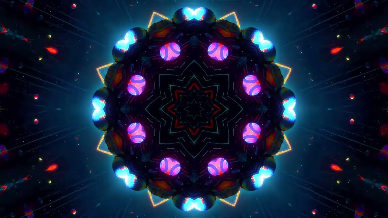 ✨ Visual ASMR Kaleidoscope | Deeply Satisfying Patterns for Sleep ❊60fps 🌙