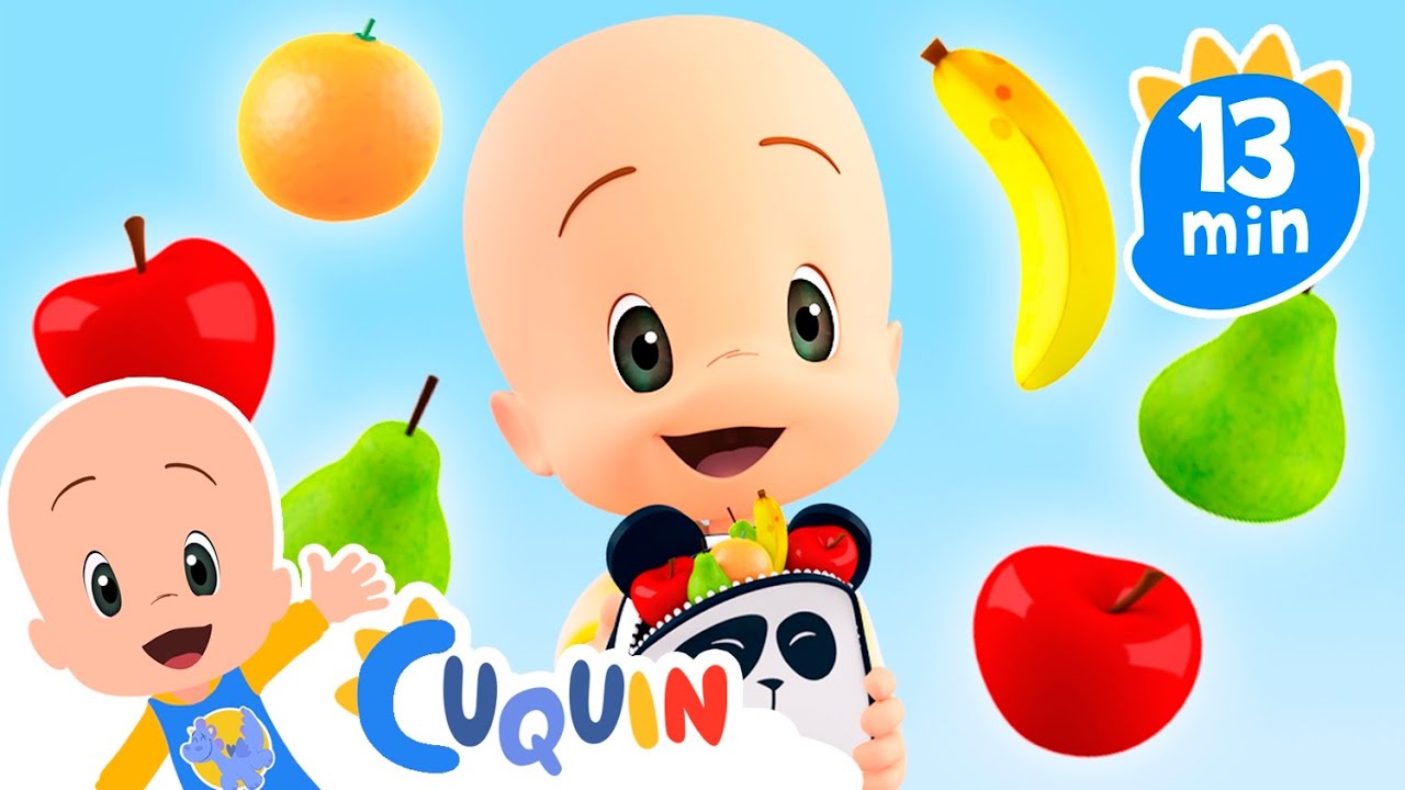 Bolas, Mochipanda e Frutas Coloridas | Aventuras educativas de Cuquin
