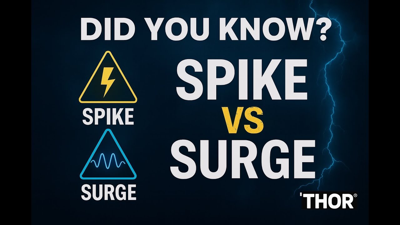 Spike vs Surge &mdash; The Hidden Power Threats Inside Your Home