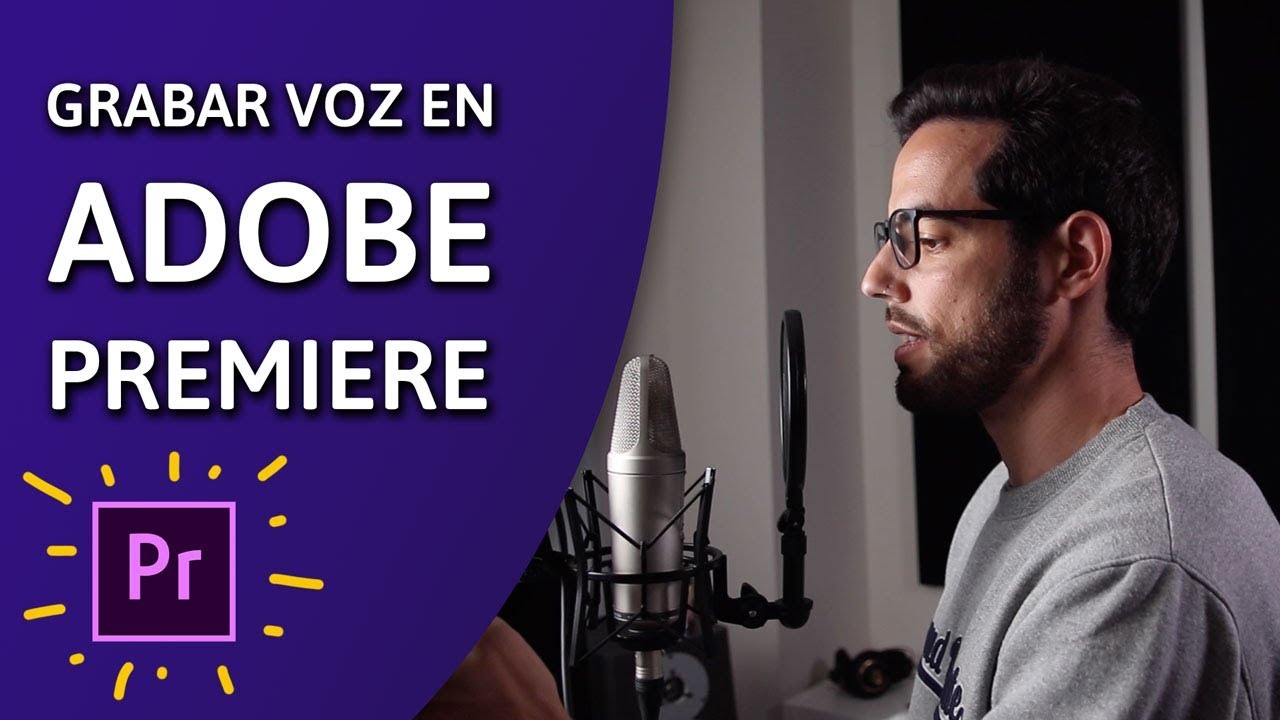 C&oacute;mo GRABAR VOZ EN OFF en ADOBE PREMIERE f&aacute;cilmente (TUTORIAL)