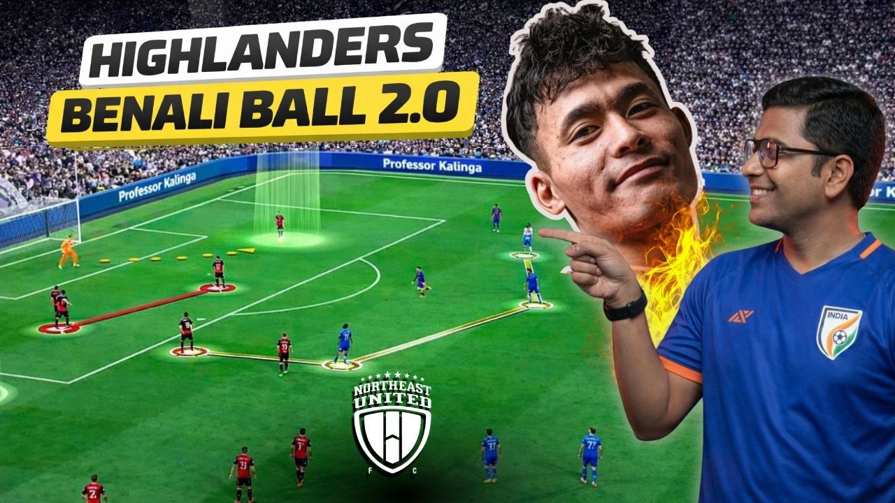 North East United Lalrinzuala Lalbiaknia Wonder Goal & Benali Tactical Upgrade vs Bengaluru Analysis