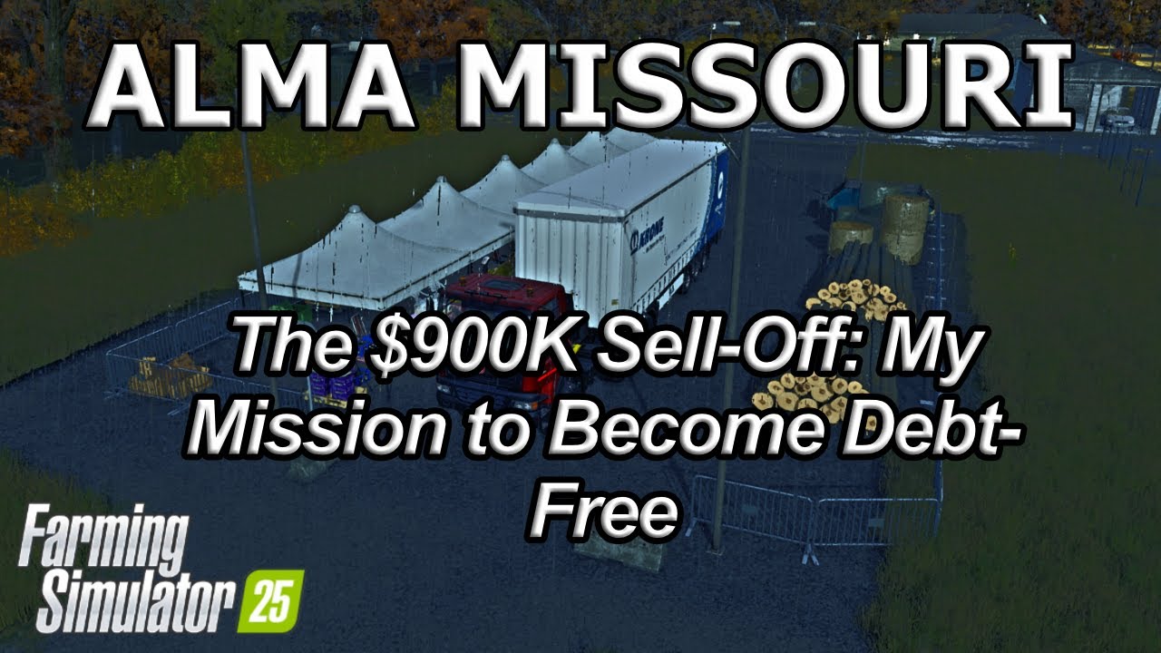 I SOLD MY STOCK TO GET OUT OF DEBT - ALMA MISSOURI - EP39