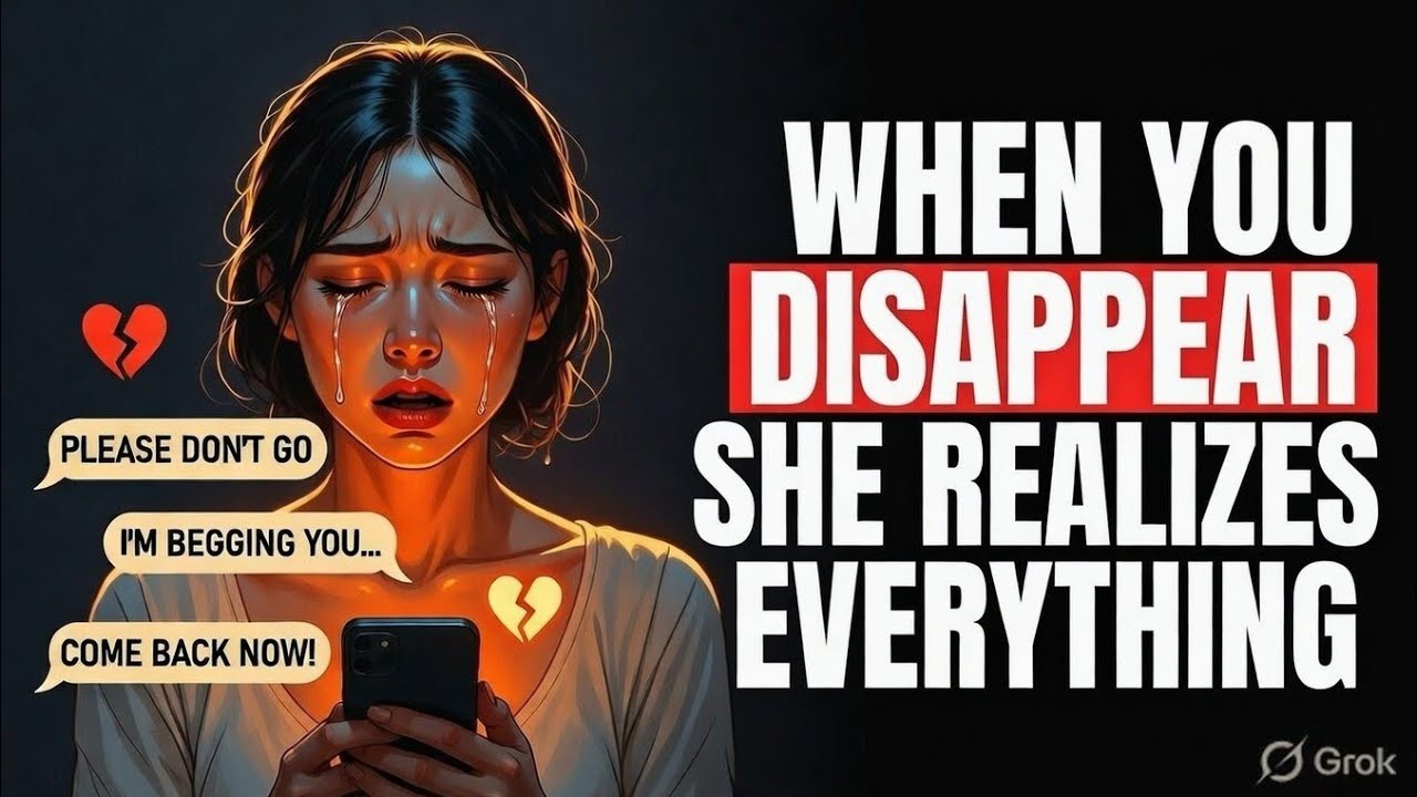 When You Disappear… She Realizes These 10 Brutal Truths (Stoic Power)