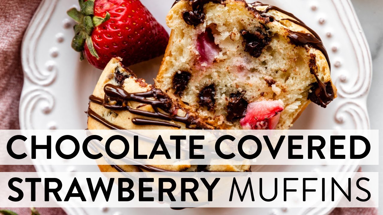 Chocolate Covered Strawberry Muffins | Sally's Baking
