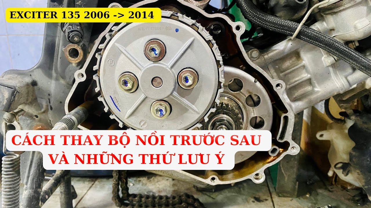 THAY BỘ NỒI EXCITER 1S9A 2014 - Xe A Khách Miền Trung đã mua | Minh Đạt