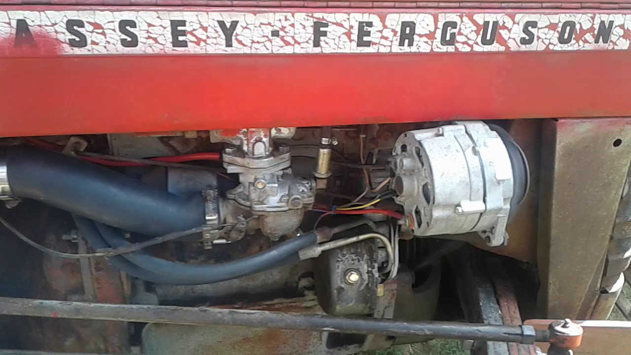 135 Massey Ferguson 3 cylinder Perkins gas