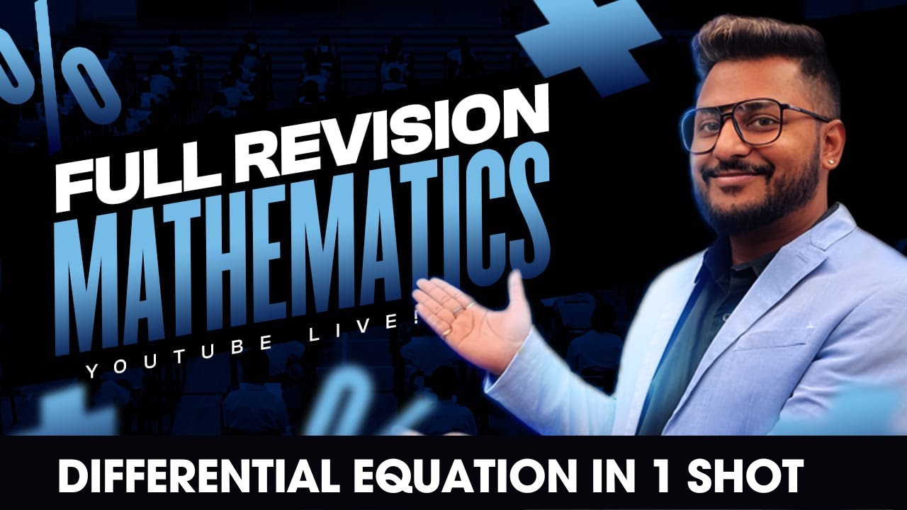 Differential Equation In 1 Shot | ISC Class 12 | Boards 2024 | Yash Maheshwari | Maaheshwari classes