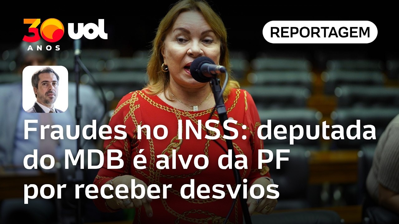 Fraudes no INSS: deputada do MDB &eacute; alvo da PF e ter&aacute; de usar tornozeleira