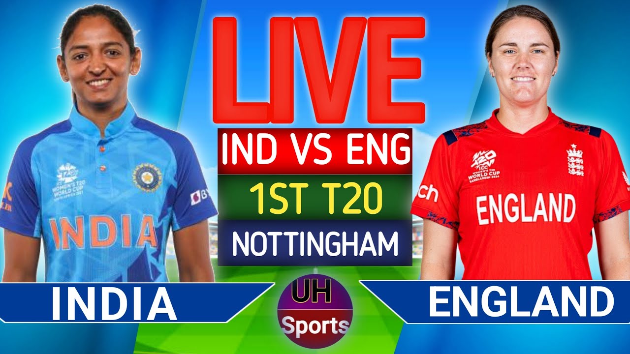 India Women vs England Women Live, 1st Match | IND W Vs ENG Live Match | Live Cricket Match Today