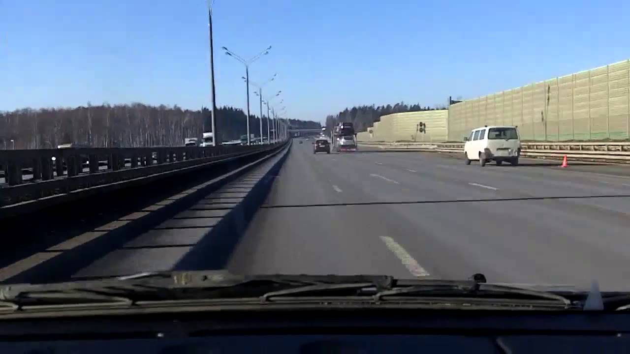 Москва - Гагарин / Moscow - Gagarin 24/02/2013 (timelapse 4x)
