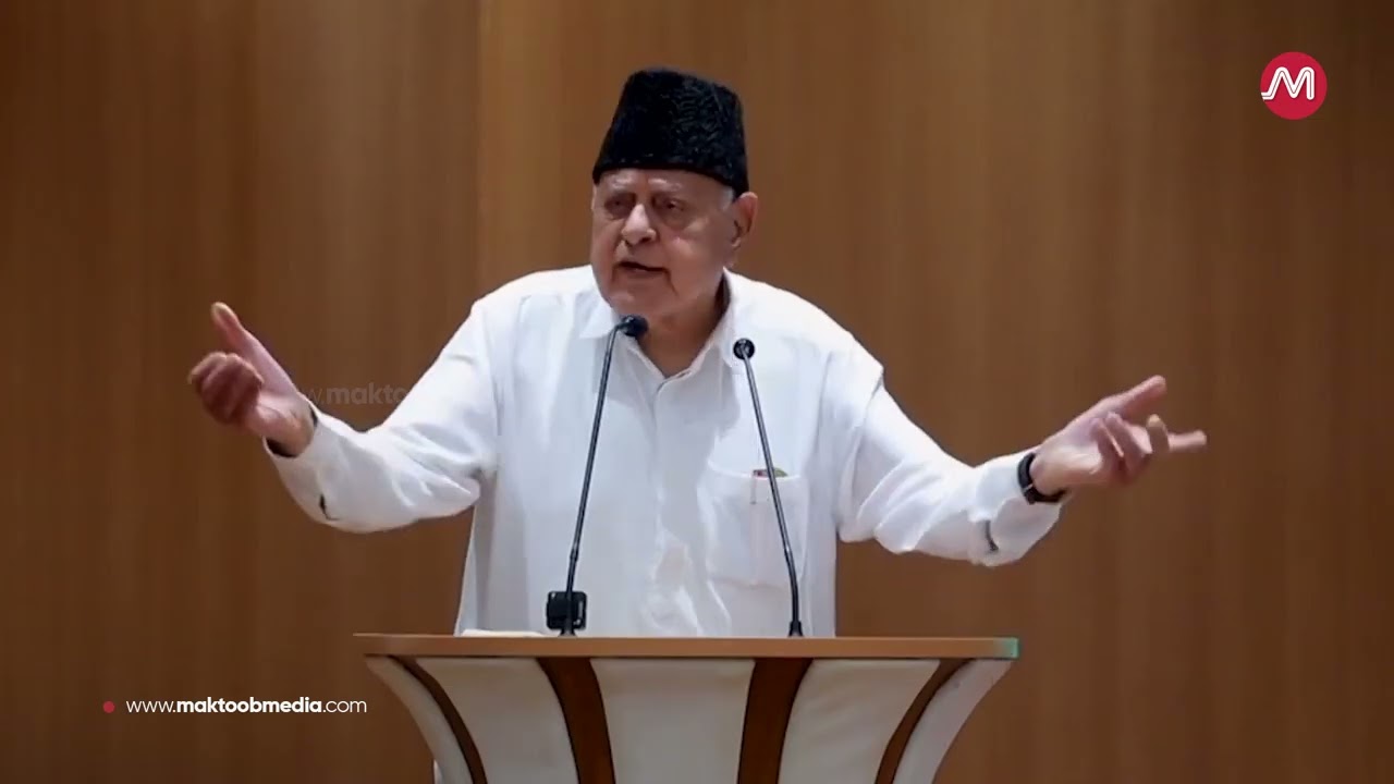 «О Аллах, когда же мы наконец обретем свободу передвижения?»: Фарук Абдулла растроган на конферен...