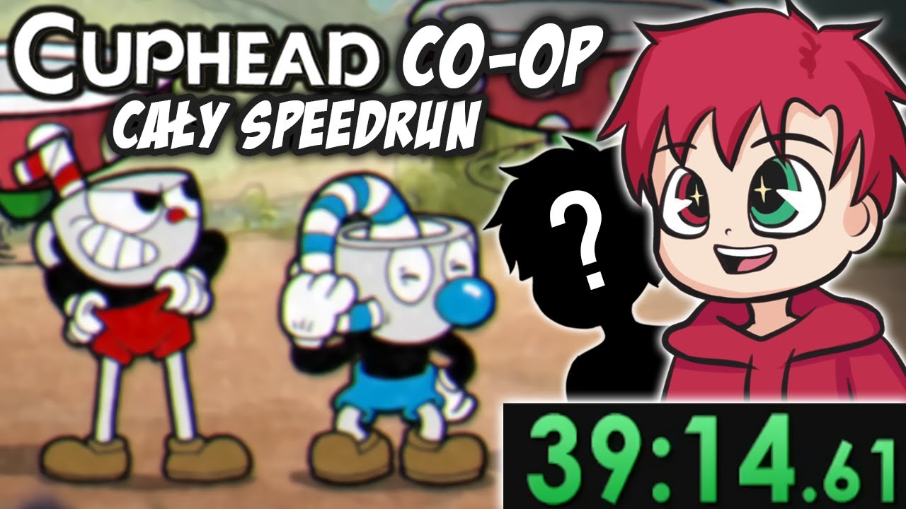 Speedrun CUPHEAD CO-OP *CAŁA GRA* ⚡ DWÓCH PROSÓW GRA RAZEM