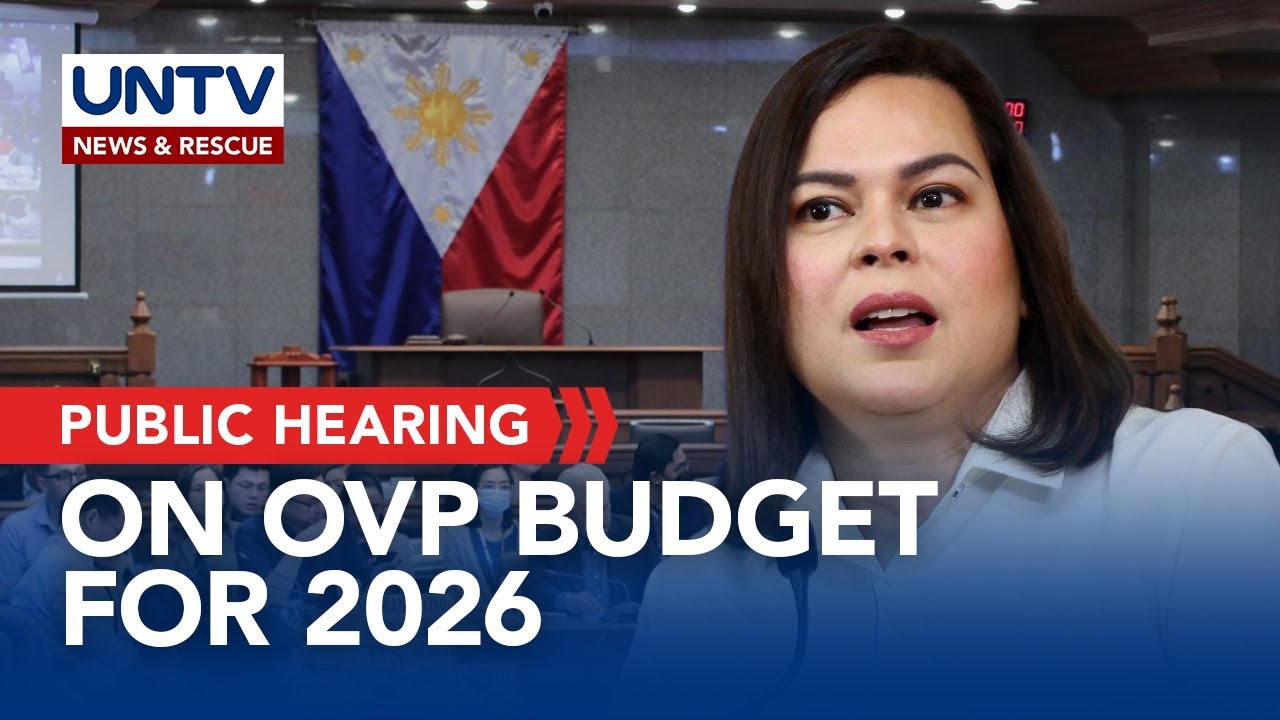 SENATE HEARING: Office of the Vice President proposed 2026 budget | Sept. 29, 2025
