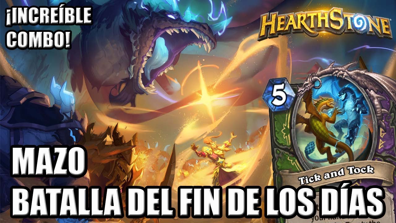 ¡Descartamos la Mano del Oponente! Mazo de BATALLA DEL FIN DE LOS DÍAS (Misión) | Hearthstone
