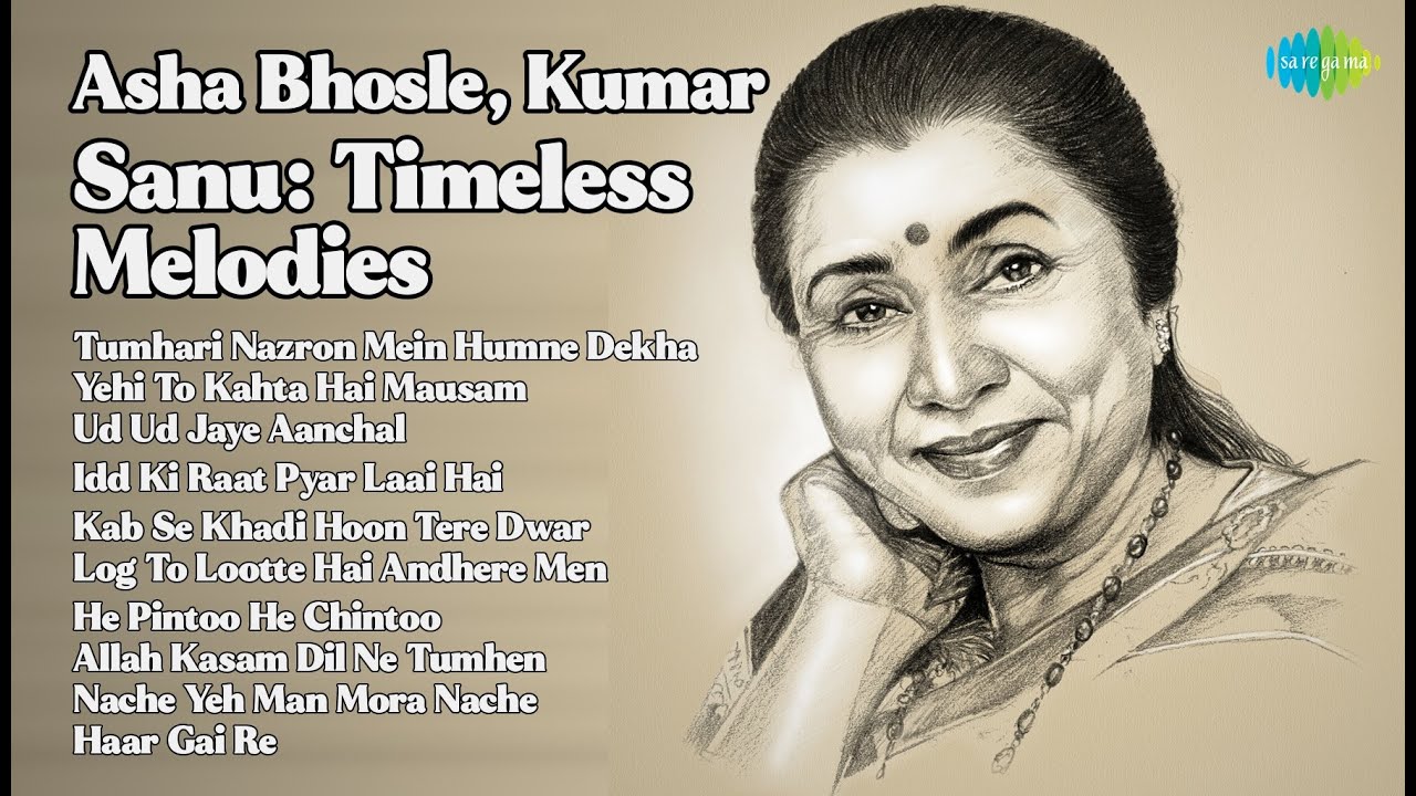 आशा भोसले: मधुर संगीत | Asha Bhosle, Kumar Sanu Songs | Tumhari Nazron Mein Humne Dekha