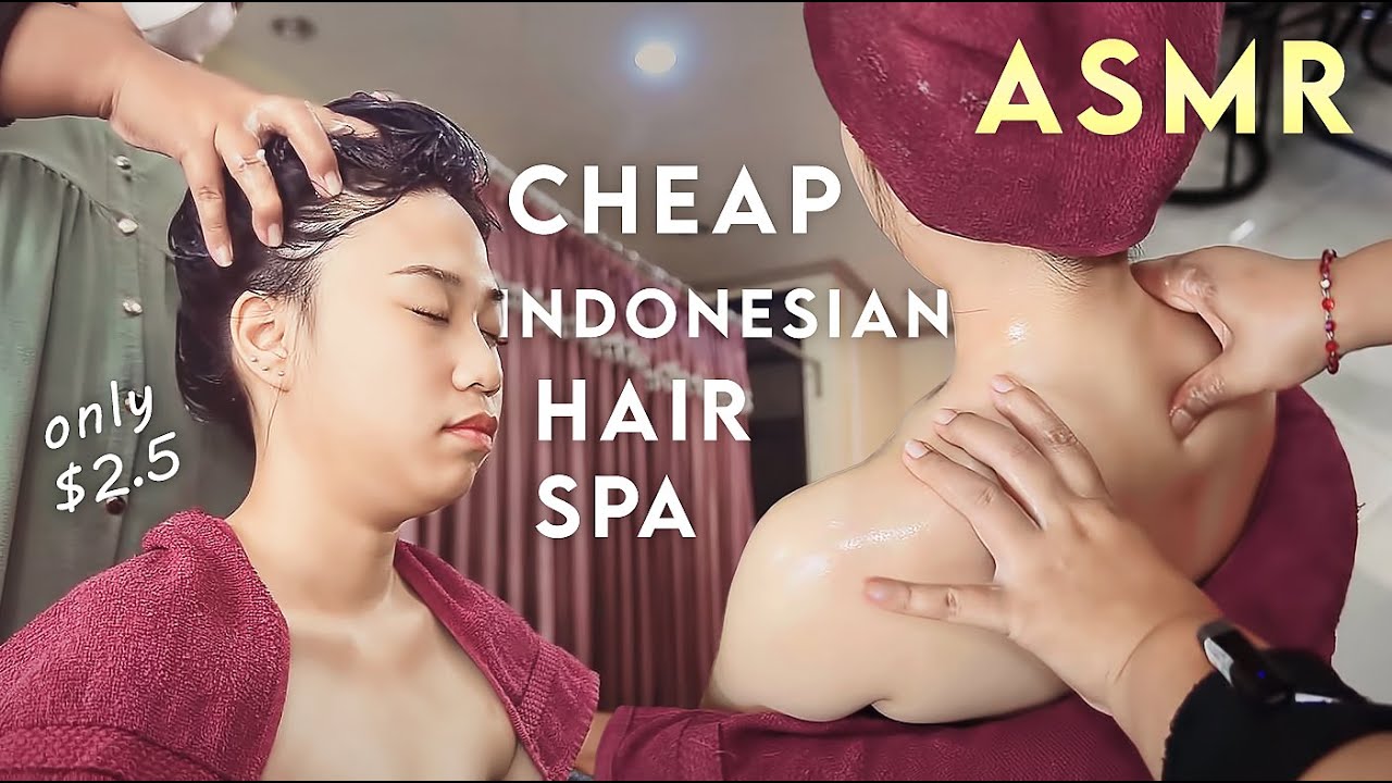 ASMR Creambath | I Tried the Cheapest Hair Spa in the City