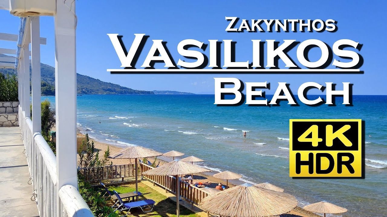 Vasilikos Beach Zakynthos in 4K video HDR Dolby Atmos 💖 The best places 👀 motorcycle trip , walk