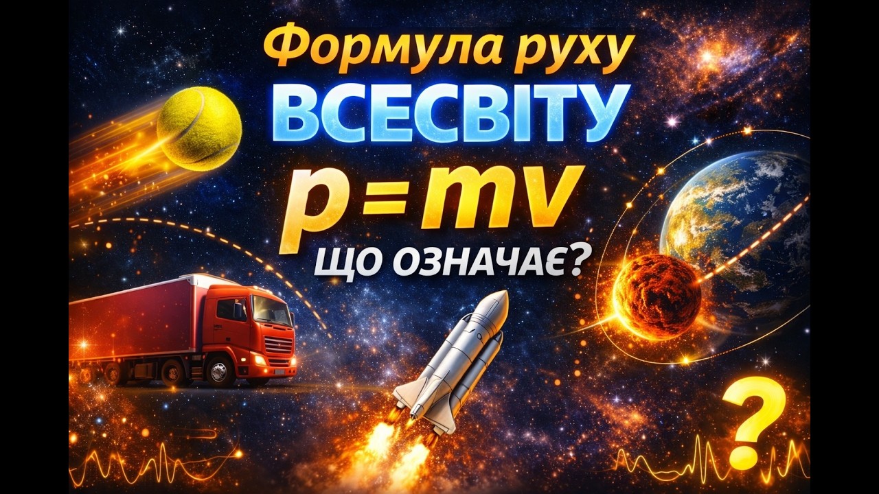Формула руху Всесвіту: що означає p = mv?