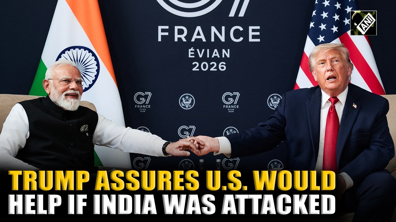 Donald Trump assures if India, under PM Modi, is attacked U.S. will help | G7 Summit