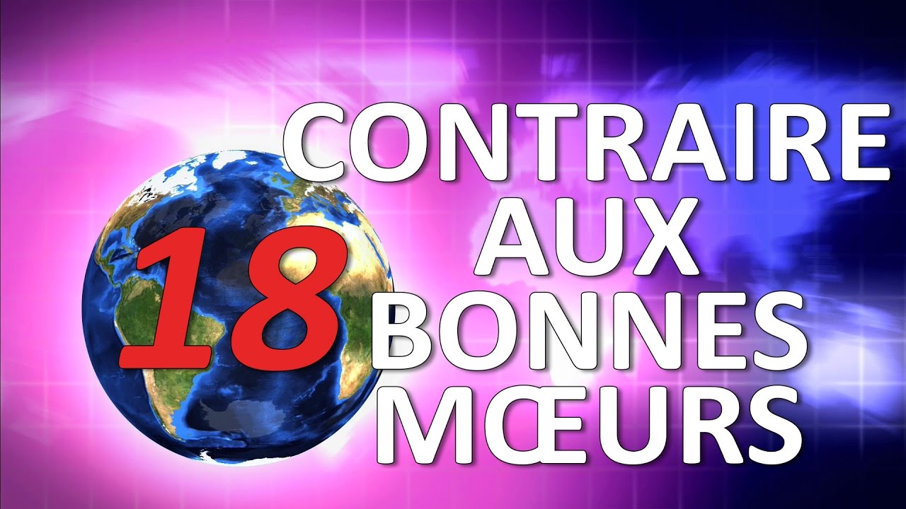 JUR. CHELOUE #18 : CONTRAIRE AUX BONNES M&OElig;URS