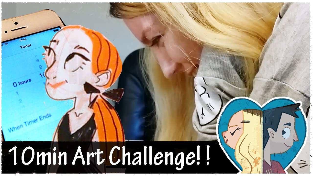 10 Minute Art CHALLENGE! Steph: Part 2