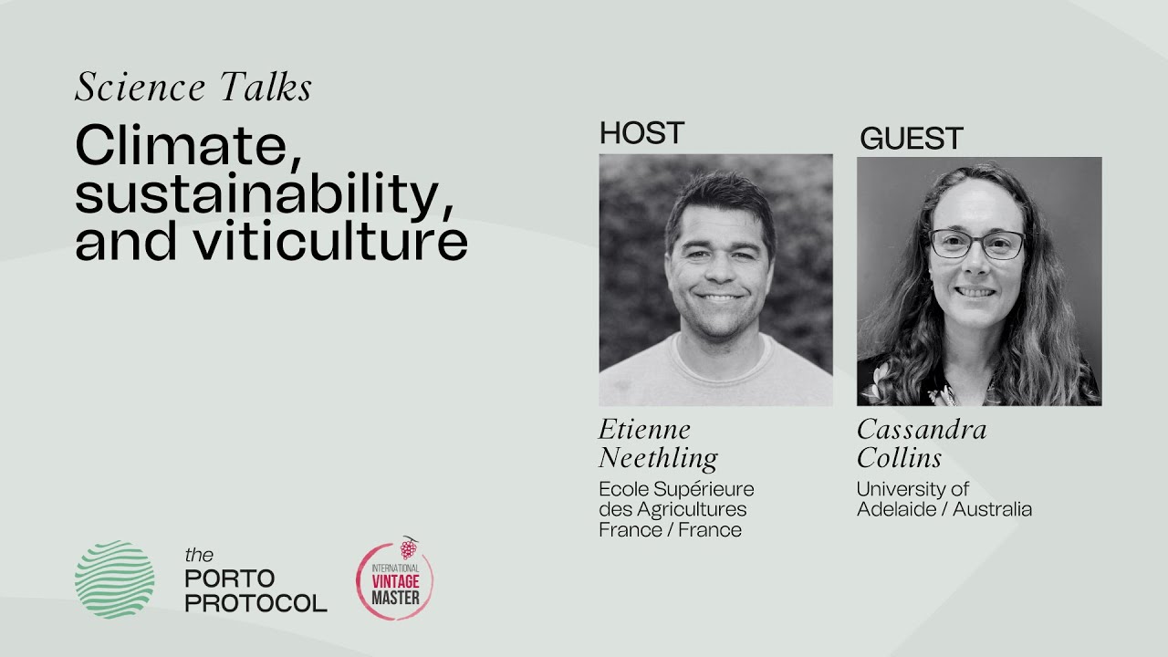 Climate, Sustainability and Viticulture - Science Talk with Cassandra Collins