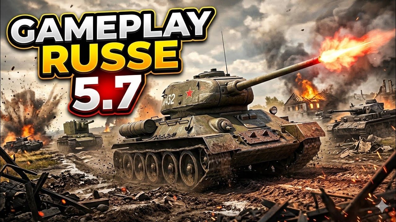 Une game Russe 5.7 qui se termine très vite ! Warthunder
