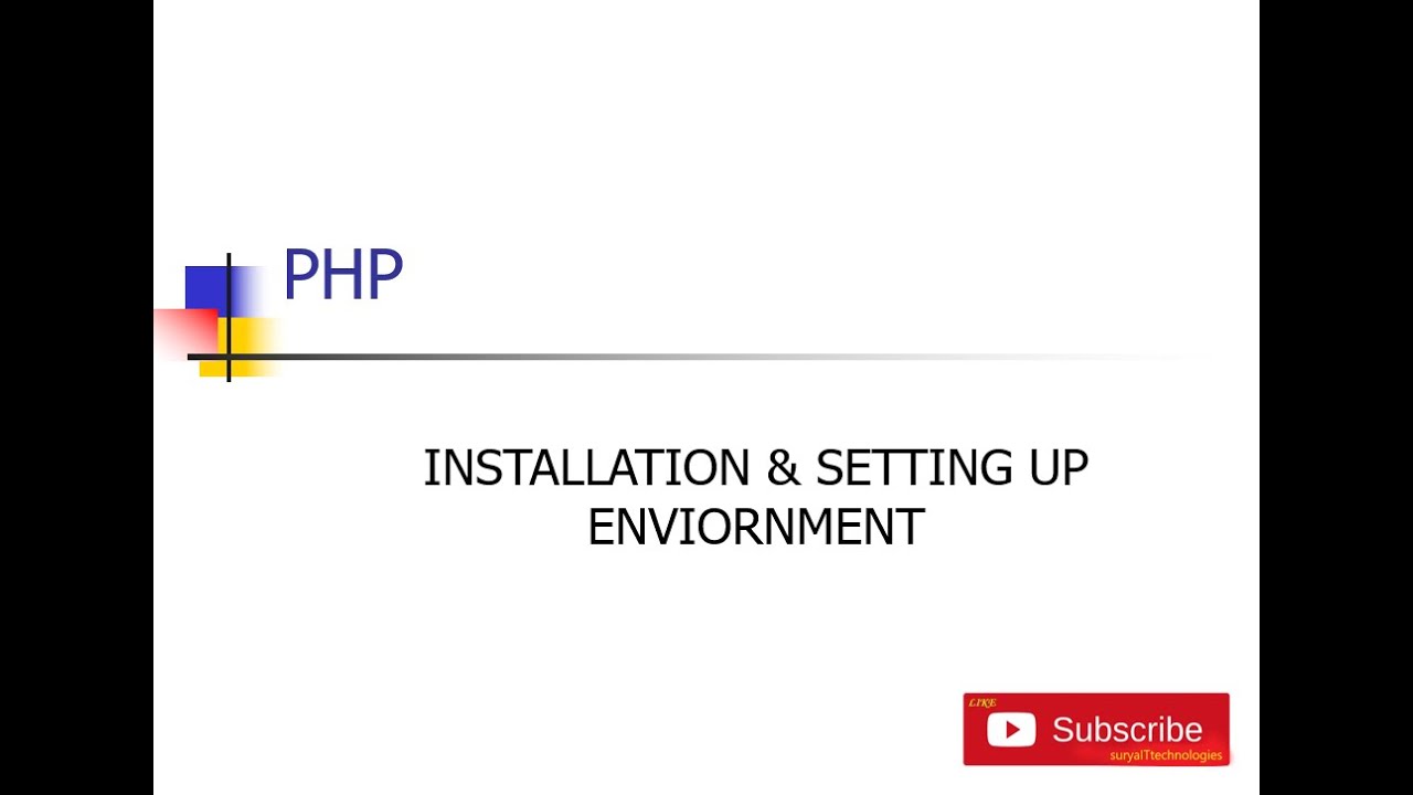 PHP how to install PHP |PHP Tutorial for Beginners |PHP Course Series 2020