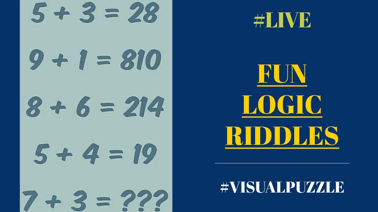 Math reasoning question ⁉️live 🔴 #live #puzzle