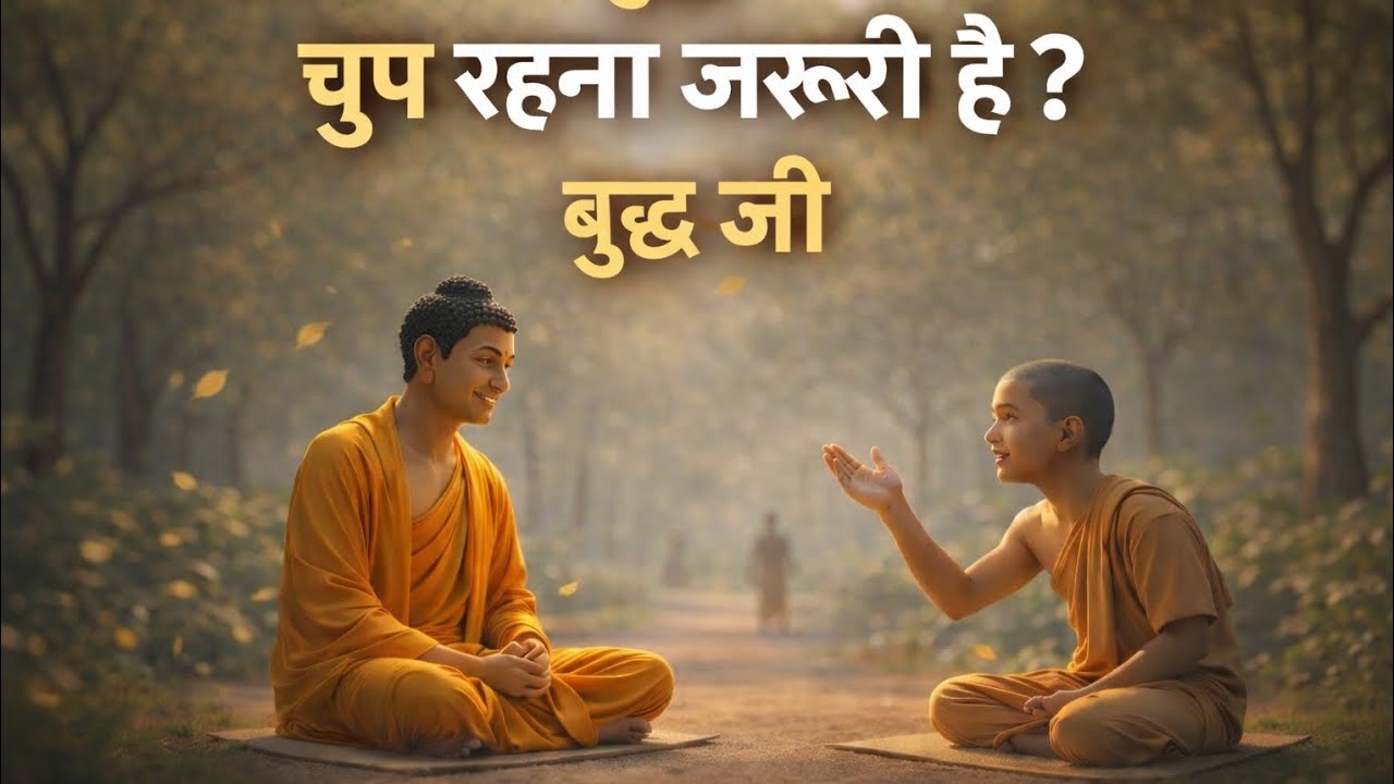 क्या मौन ही सबसे बड़ी ताकत है? | Buddha’s Powerful Lesson on Silence”