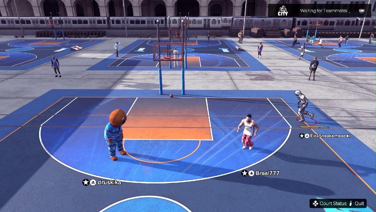 NBA 2K26 winning w randoms in asia
